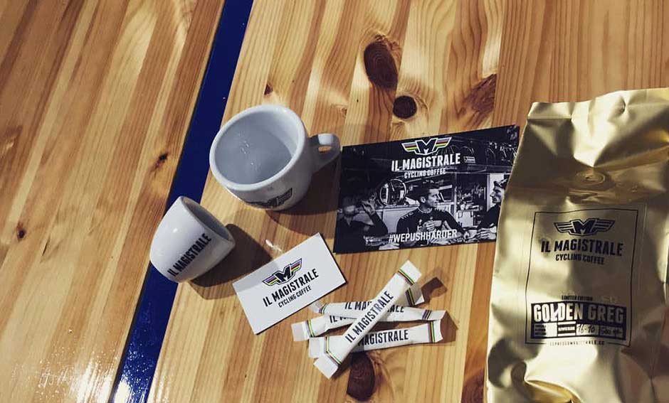 Cycling coffee Il Magistrale Allo Vélo Zutendaal Fietsenwinkel #allovelo